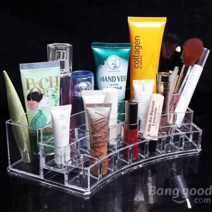 Luke classic online איפור Acrylic Clear Cosmetic Container Makeup Storage Organizer