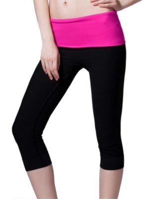 Luke classic online נשים Fashion Modal Elastic Slimming Yoga Running Fitness Cropped Trousers