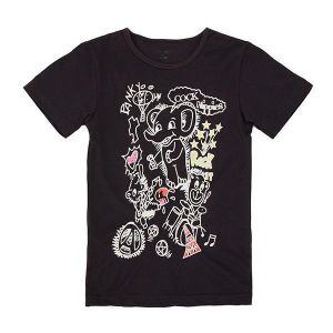 2015 New Little Maven Lovely Scrawl Elephant Baby Children Boy Cotton Short Sleeve T-shirt