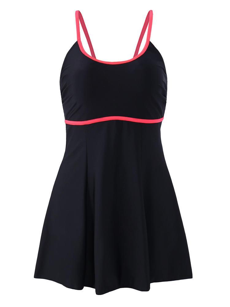 Luke classic online בגדי ים KissLace Hit Color Adjusted Slim Fit Swimdress Beach Bathing Suit