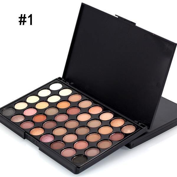 Luke classic online איפור Banggood 40 Colors Mini Eye Shadow Palette Set Kit Glitter Shimmer Cosmetic Portable Eye Makeup