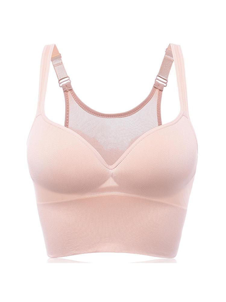 Luke classic online נשים Wireless Sporty Shockproof Running Push Up Sports Bra