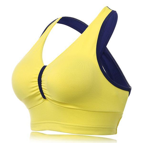 Luke classic online נשים Cozy Criss-cross Professional Shakeproof Tops Wireless Breathable Sports Yoga Vest Bra