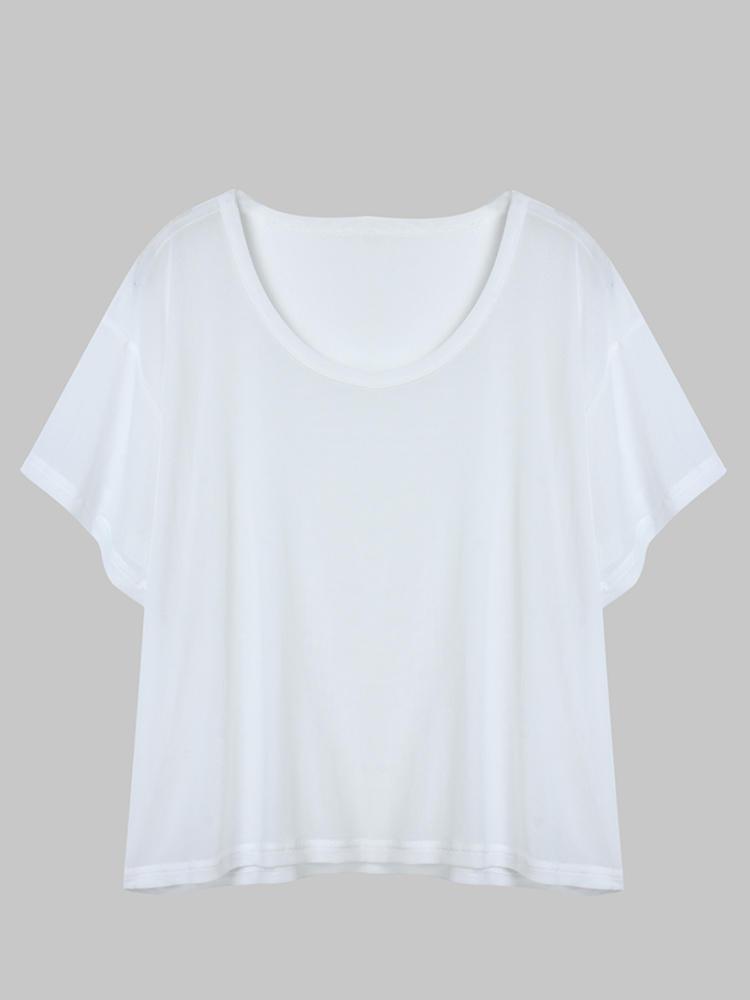 Luke classic online נשים Sexy Mesh Hollow Out Wicking Sport Smock Women T-shirt